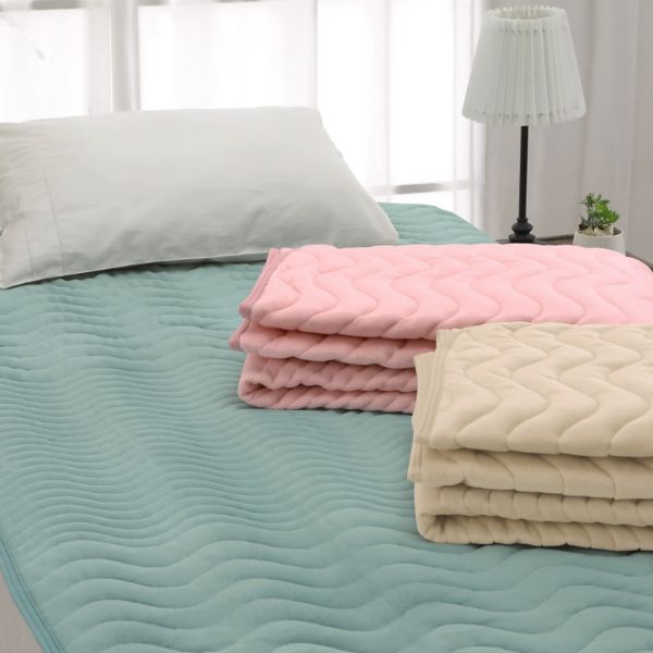 ロマンス小杉 綿敷きパッド 蓄熱わた入り シングル セミダブル ダブル