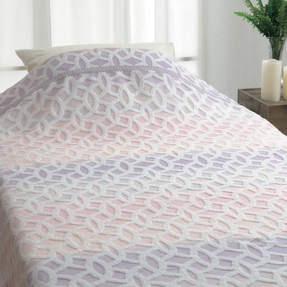 【新品】タオルケット ロマンス小杉　ペイズリー柄 ロマンス小杉 タオルケット 綿100% ジャカード織り 弱撚糸 シングル