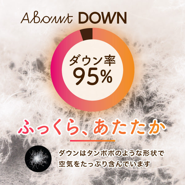 羽毛掛けふとん・肌掛けふとん/グースダウン・エクセレント95%