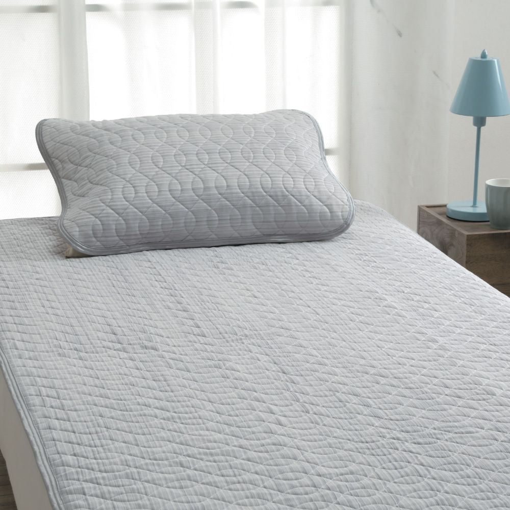 ピローパッド/接触冷感/麻わた