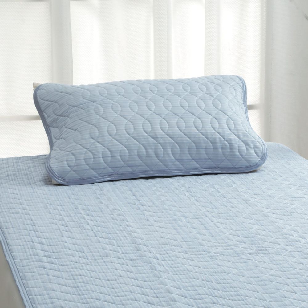 ピローパッド/接触冷感/麻わた