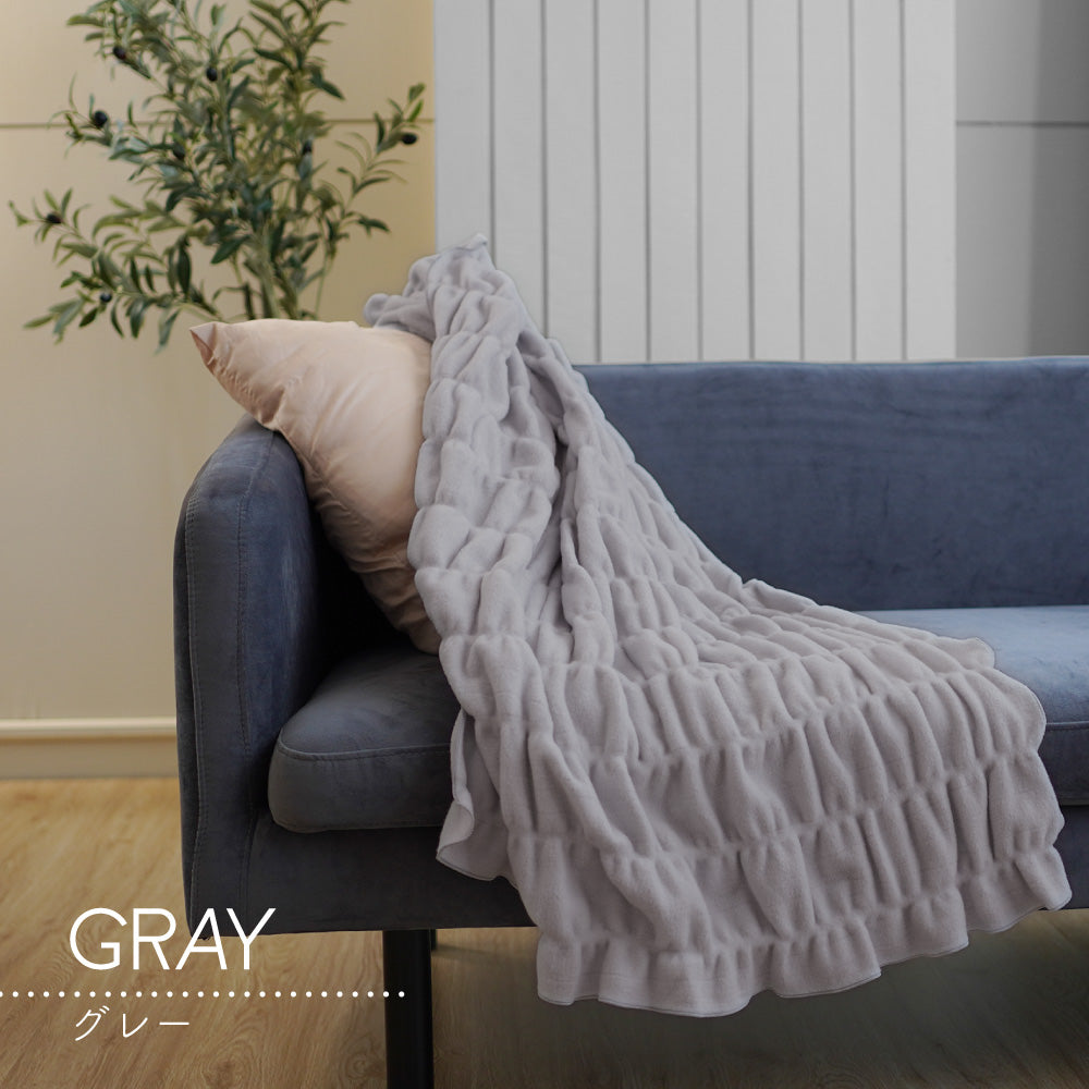 ヒートコットンケット/発熱コットン/ひざ掛け