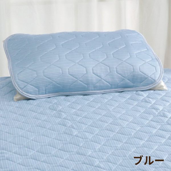 ピローパッド/接触冷感/綿わた