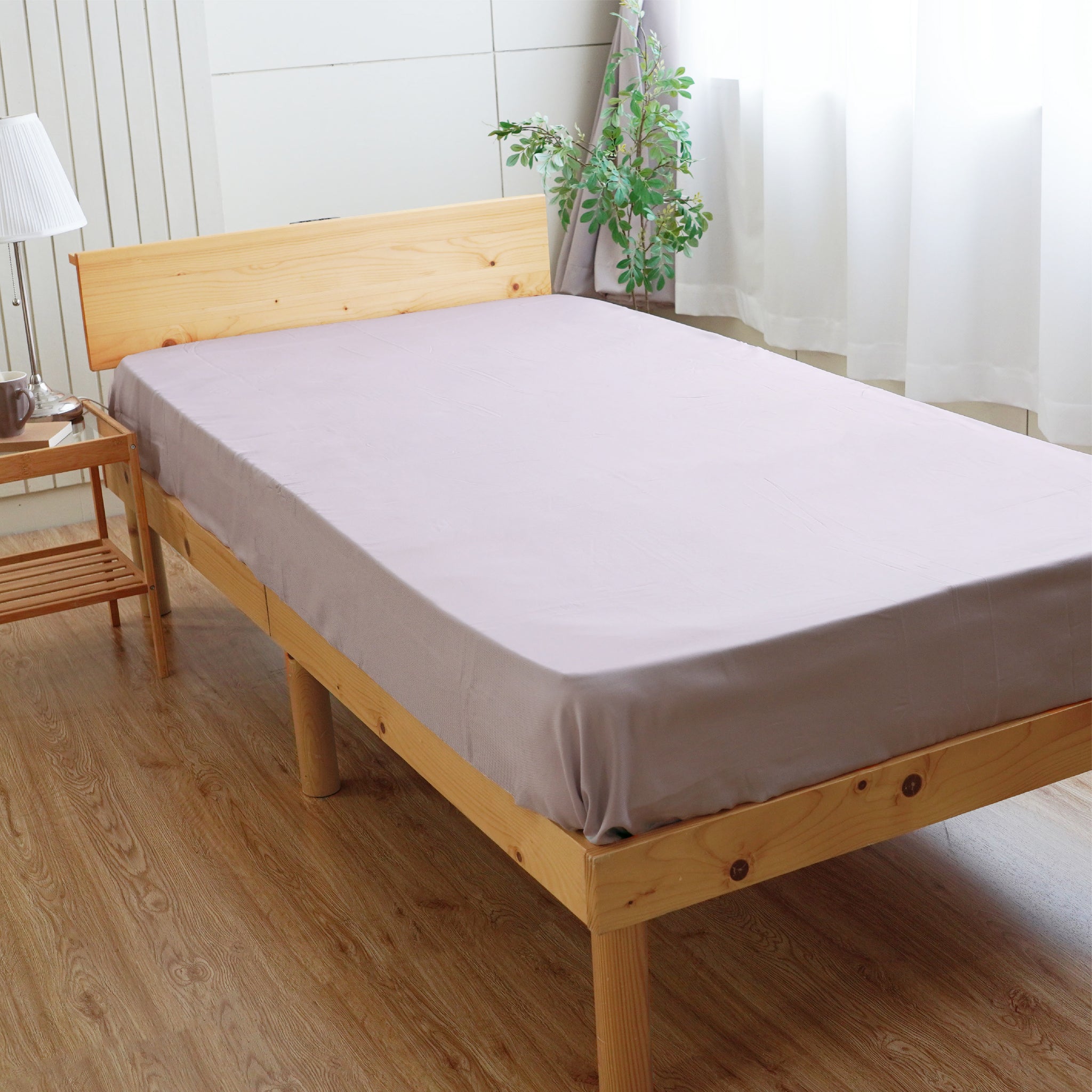 ourstyle フラットシーツ 敷きふとんカバー 綿100% 無地 日本製 Jquality 洗える シングル セミダブル ダブル ピンク
