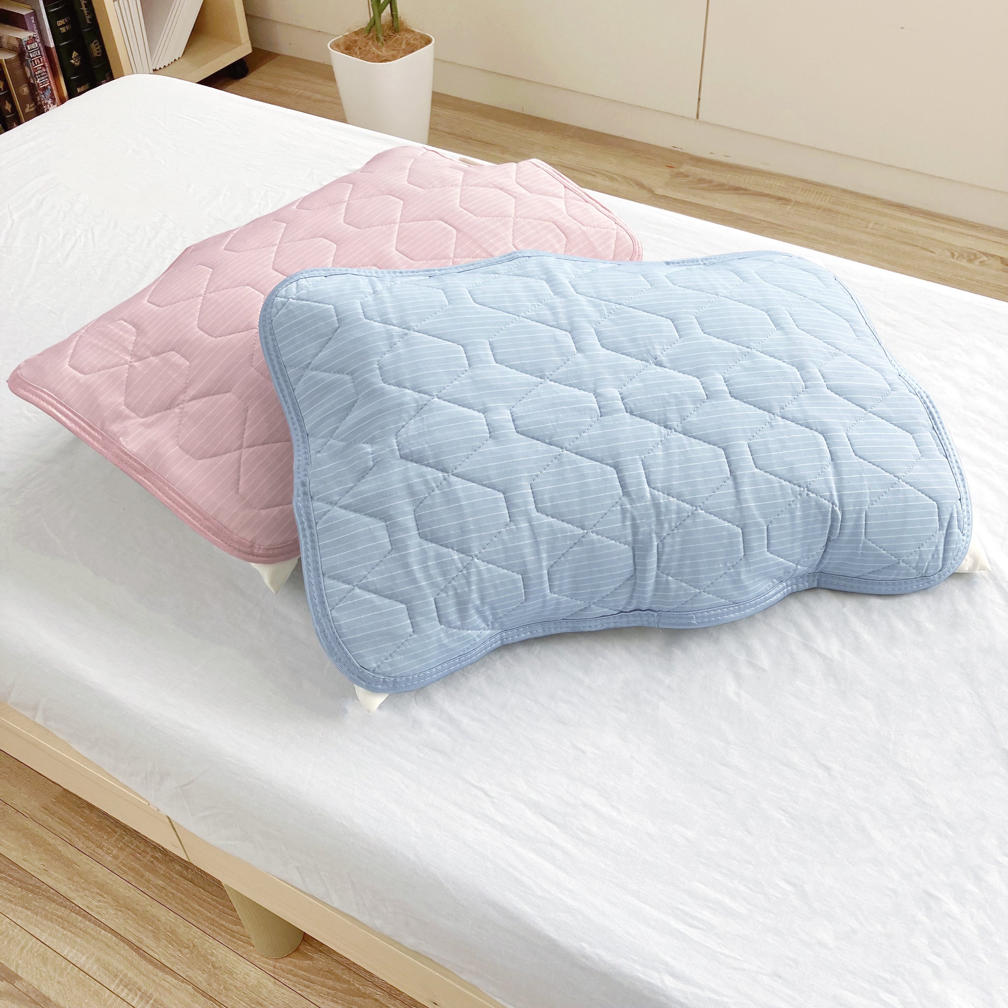 ピローパッド/接触冷感/綿わた