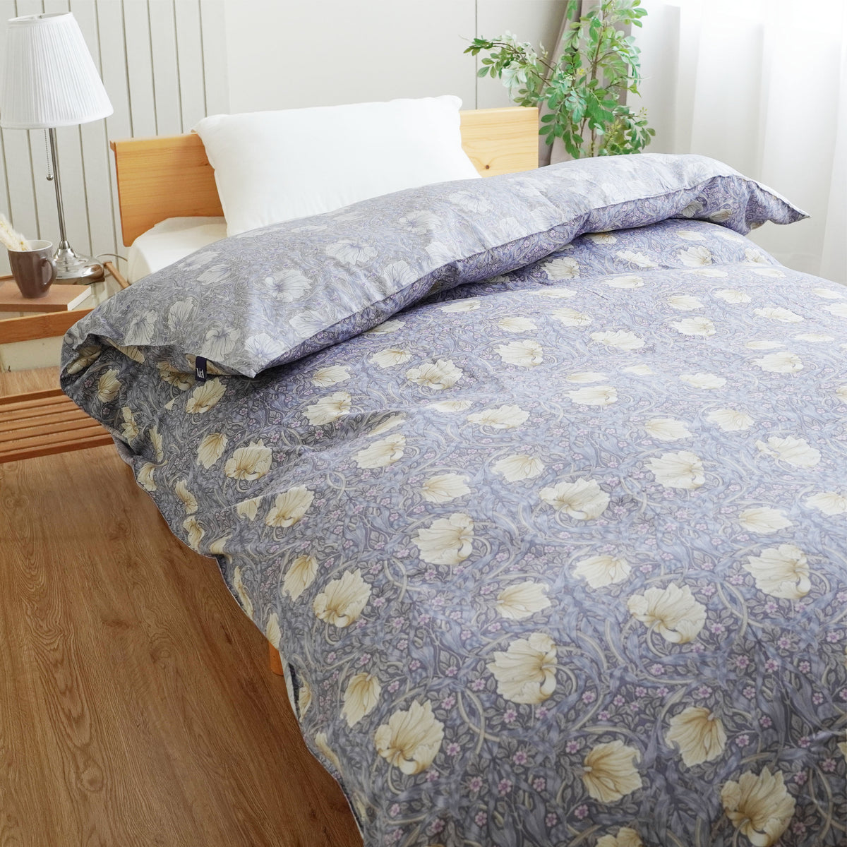 ウィリアムモリスV&A 掛け布団カバー ダブル　アイリス柄190×210cm ウィリアムモリスV&A 掛け布団カバー ダブル アイリス柄190