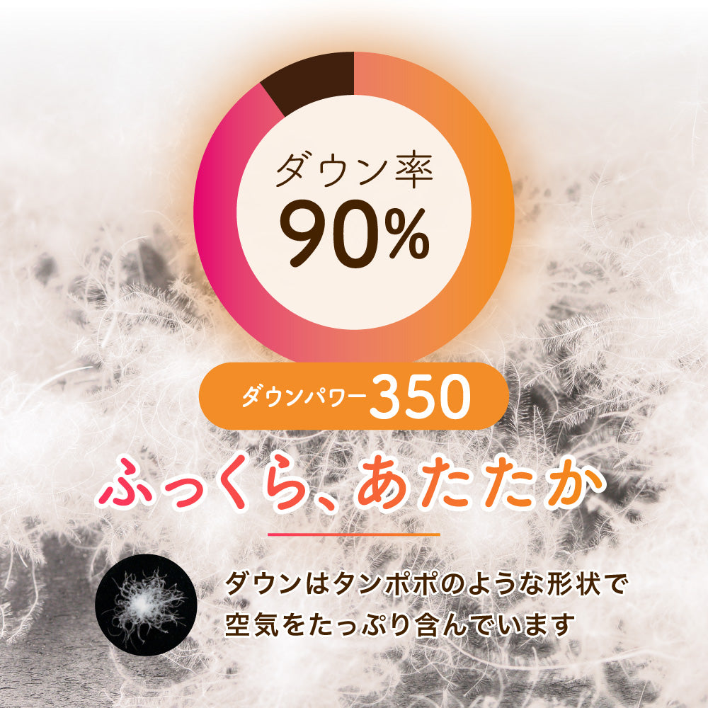 羽毛肌掛けふとん/ダックダウン90%