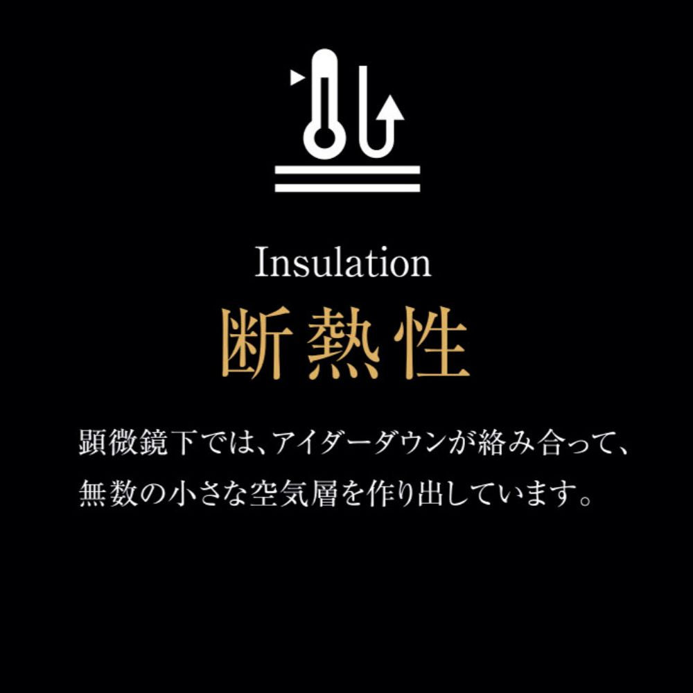 羽毛肌掛け・掛けふとん/アイダーダウン98%