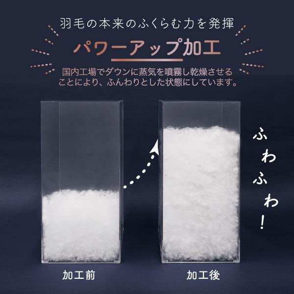 二層式羽毛掛けふとん/マザーグースダウン93%