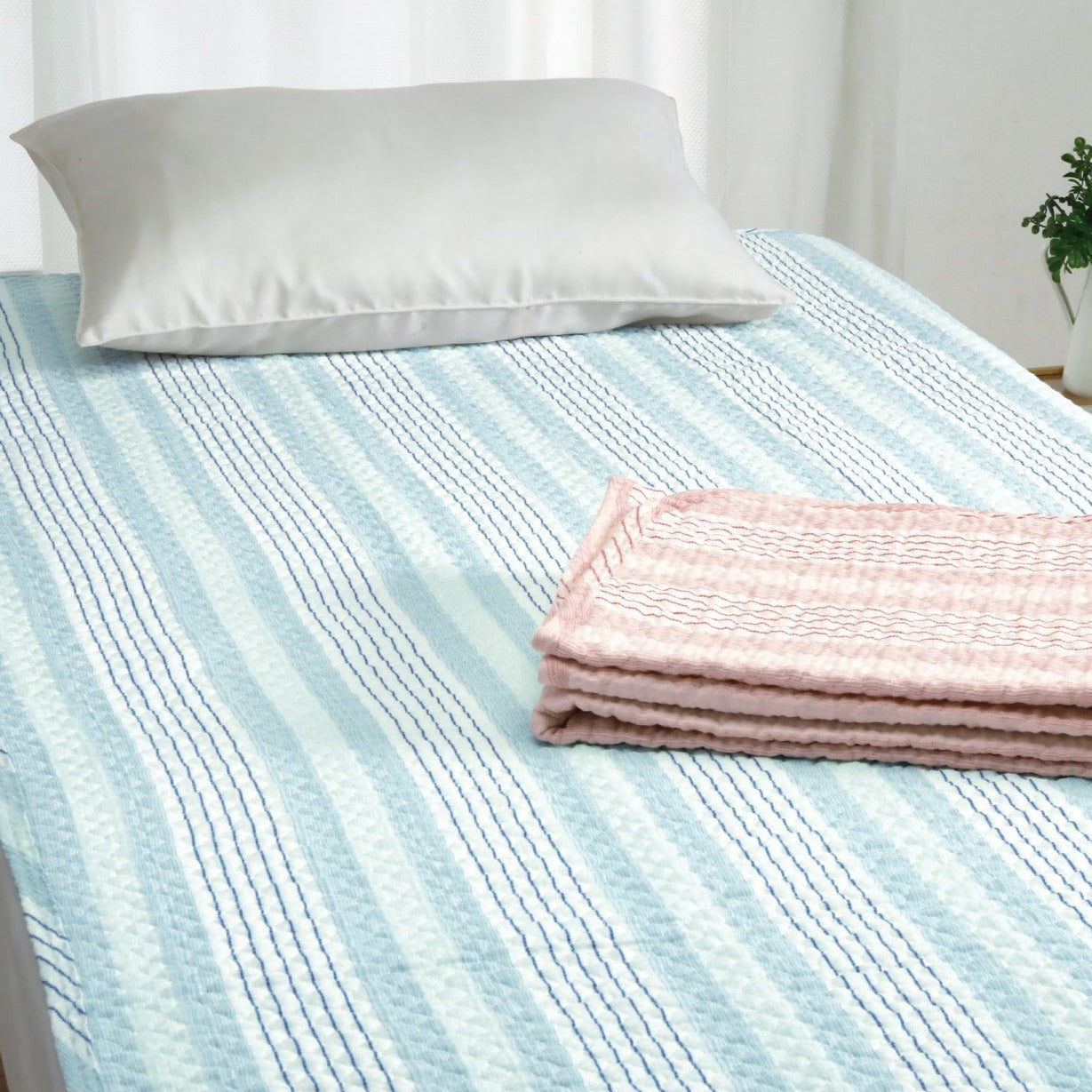 【5周年記念目玉】綿敷きパッド/ウォッシュキルト加工