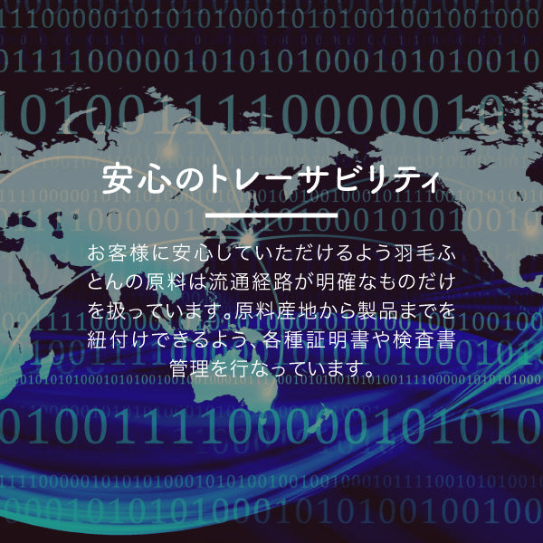 羽毛掛けふとん/グースダウン95%