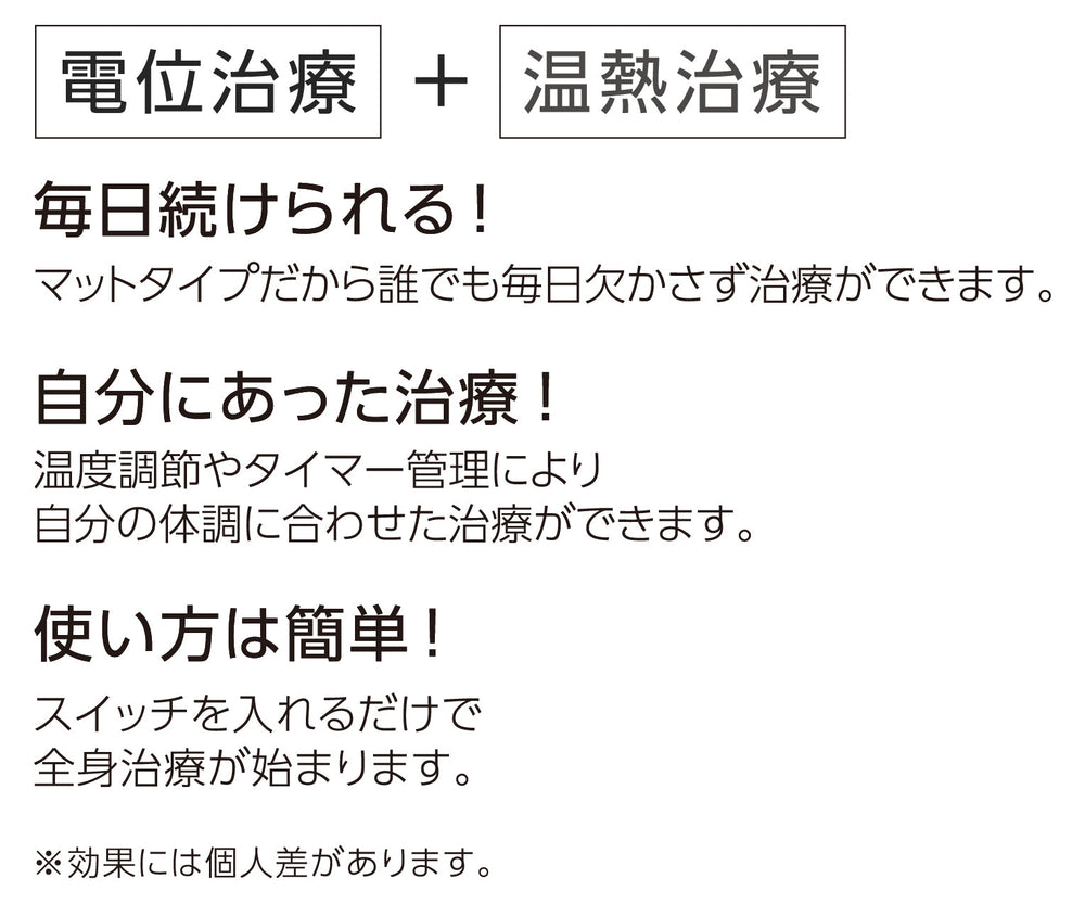 ヘルスナイトプレミアム/電位・温熱組み合せ家庭用医療機器