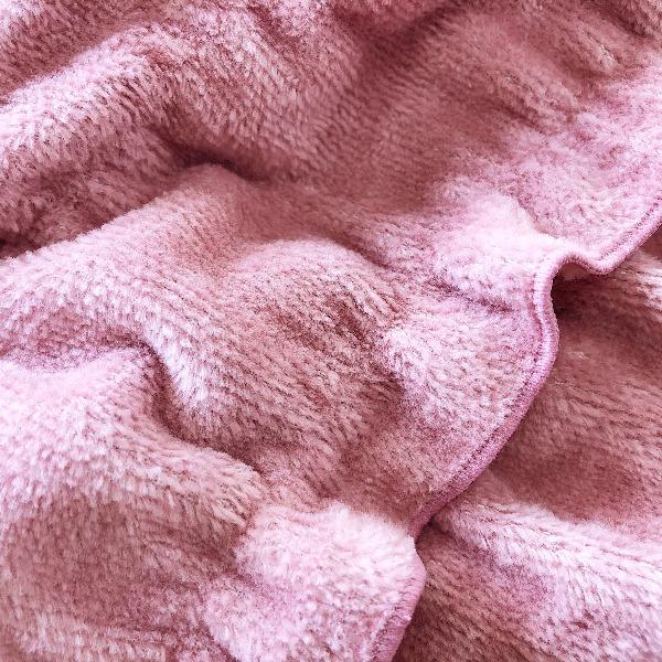 ふかふかひざ掛け/発熱コットン