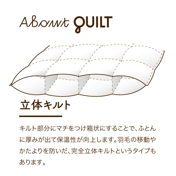 羽毛肌掛けふとん/ダックダウン85%