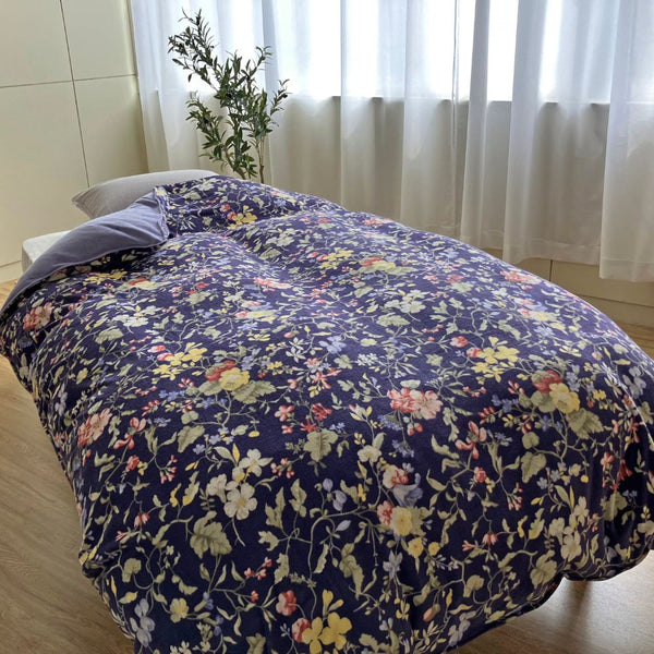 寒い季節もあったか】 V&A あったか掛けふとんカバー キルバーン