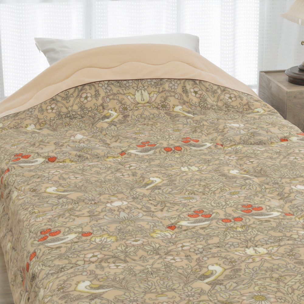 V&A 羊毛混肌掛ふとん ウィリアムモリス williammorris 楽天市場】5/18限定☆11％OFFクーポン 掛け布団カバー シングル 綿100 布団・毛布
