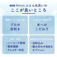 ふとん丸洗い【ロマンスナイトコース】