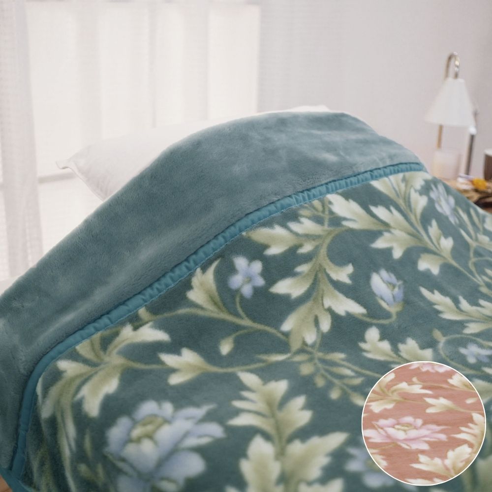 二枚合わせアクリル毛布（毛羽部分） 日本製 ボリュームタイプ