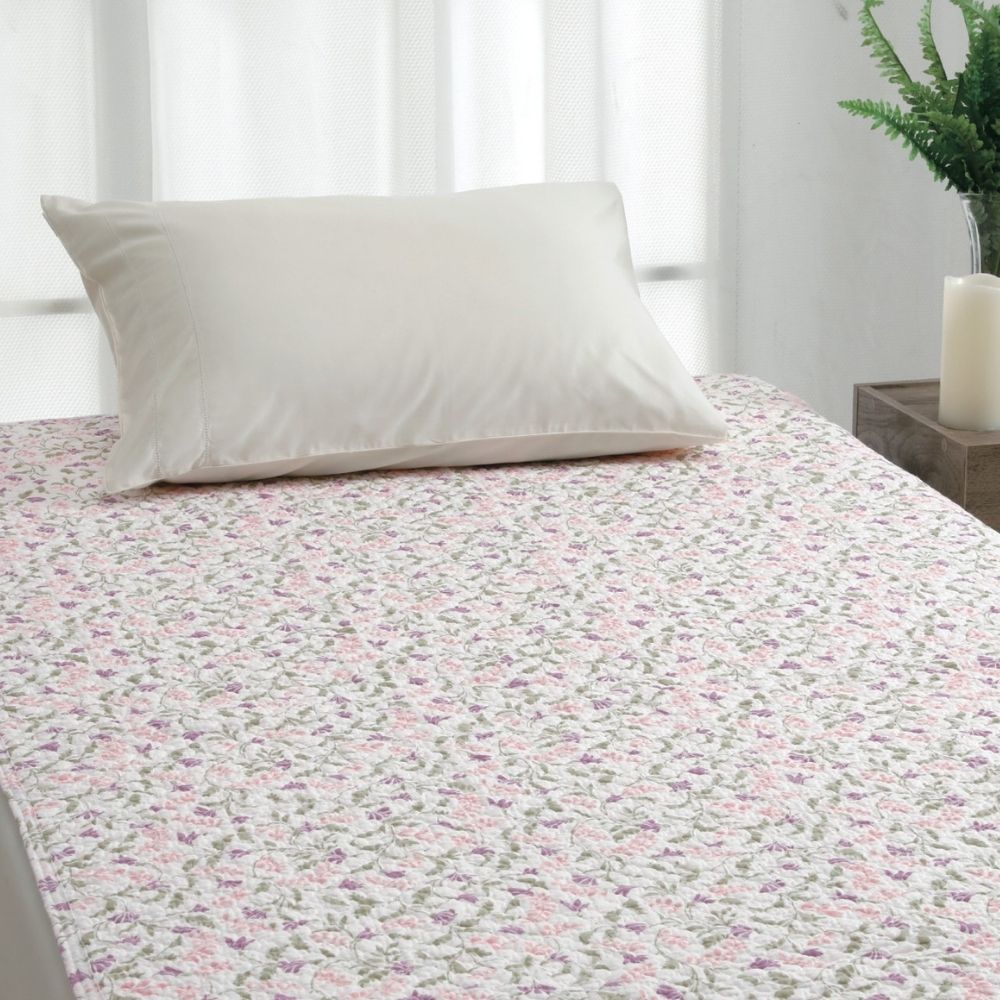 綿しじら敷きパッド　ウォッシュキルト敷パッド １２　シングル　綿１００％ ２枚 綿しじら敷きパッド ウォッシュキルト敷パッド 12 シングル 綿