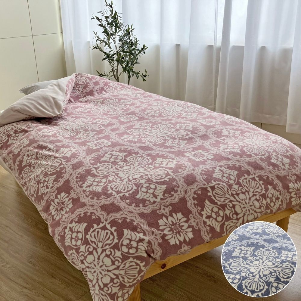 寒い季節もあったか】 あったか掛けふとんカバー マイクロフリース 寒い季節もあったか】 あったか掛けふとんカバー マイクロフリース