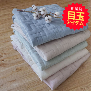 【創業祭目玉】綿ベロア敷きパッド（セミダブルサイズのみ）