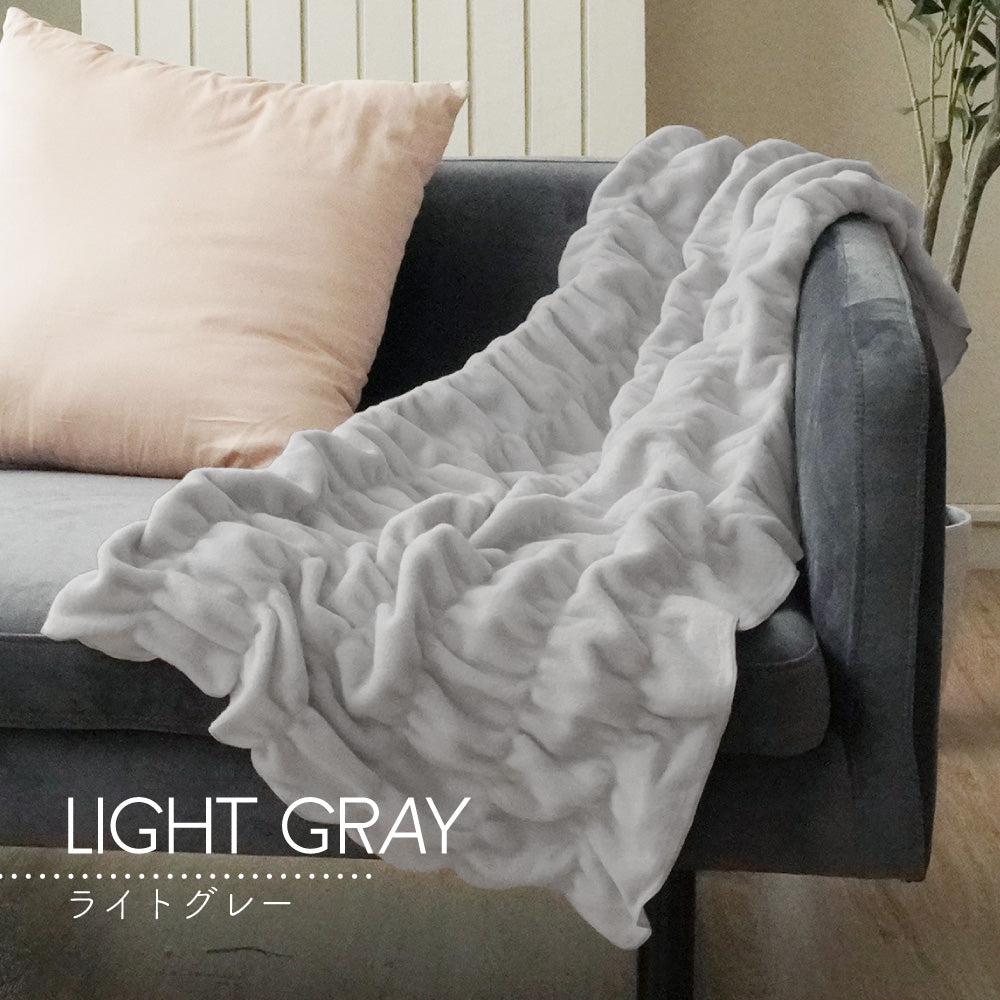 ヒートコットンケット/発熱コットン/ひざ掛け