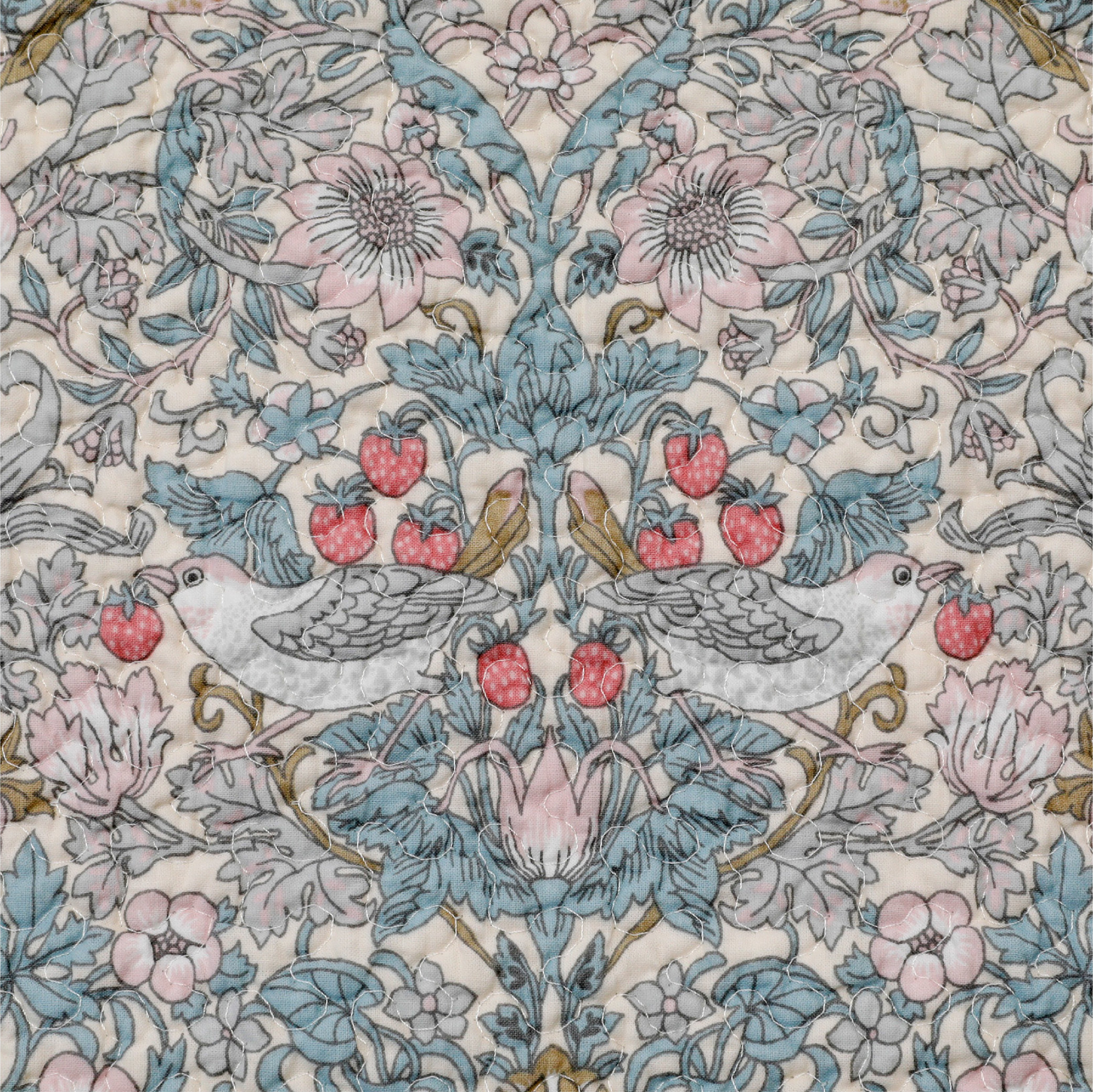V&A ウィリアム・モリス ピローパッド ウォッシュキルト