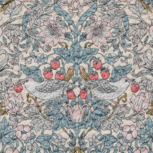 V&A ウィリアム・モリス ピローパッド ウォッシュキルト