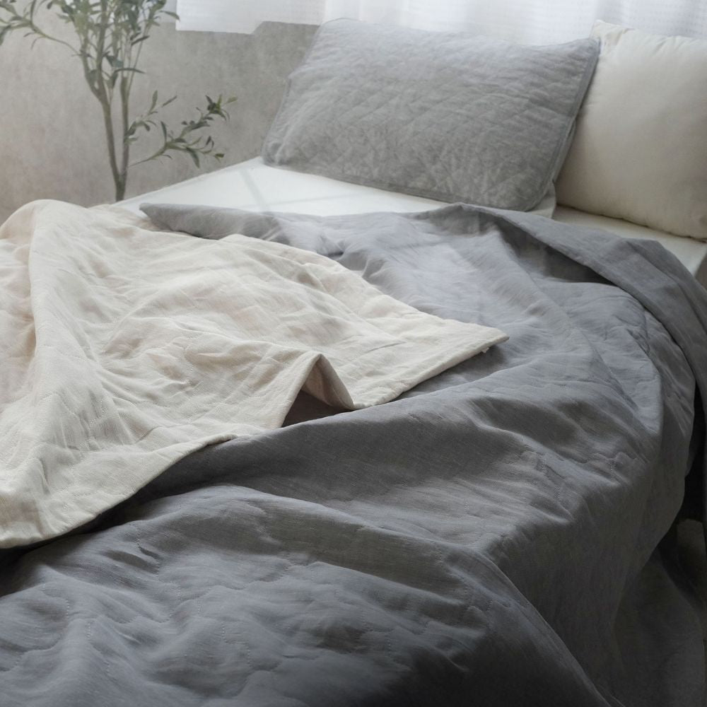 リネンヘンプ　肌かけふとん　麻100% シングル　0.22 日本製 リネンヘンプ肌かけふとん麻100% シングル0.22 日本製