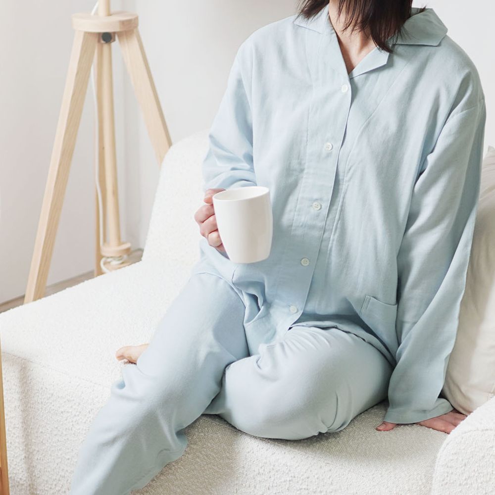 ねむりのプロ こだわり】日本製 パジャマ レディース 2重ガーゼ 綿100