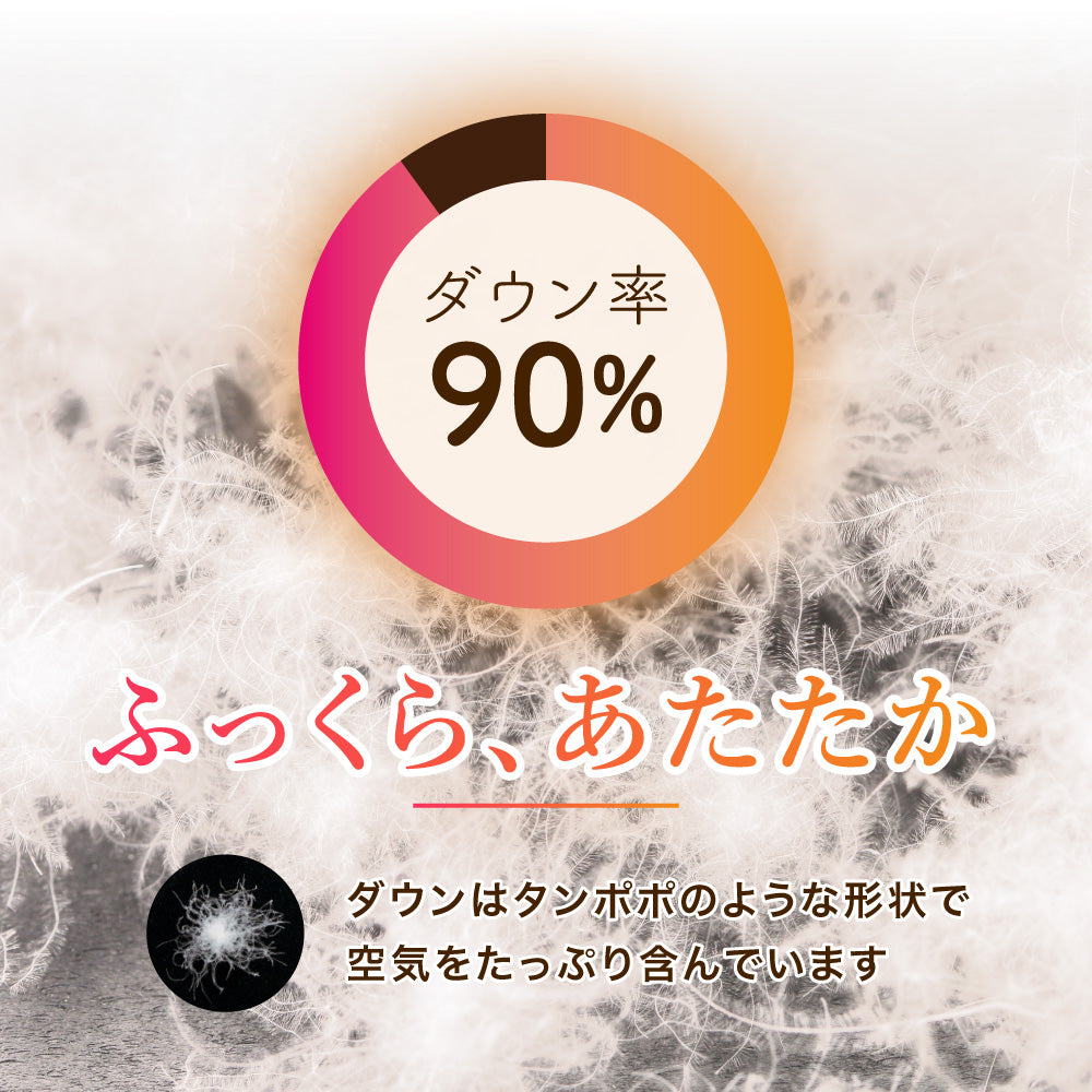 羽毛掛けふとん/ダウン90%