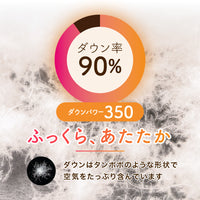 羽毛肌掛けふとん/ダックダウン90%