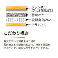 合繊肌掛けふとん/蓄熱わた・吸湿発熱わた入り