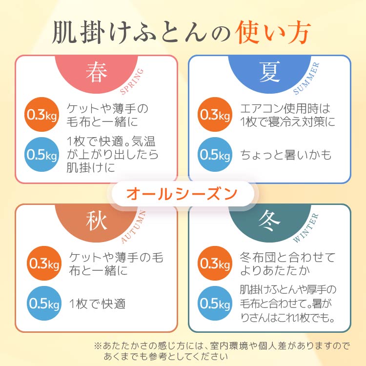 羽毛肌掛けふとん/ダックダウン90%
