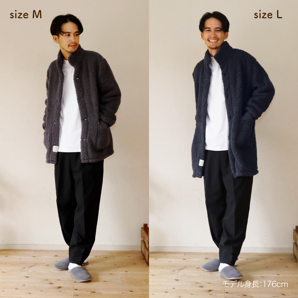 着る毛布（ショート丈）/シープボア/吸湿発熱
