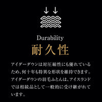 羽毛掛け・合掛け・肌掛けふとん/アイダーダウン95%