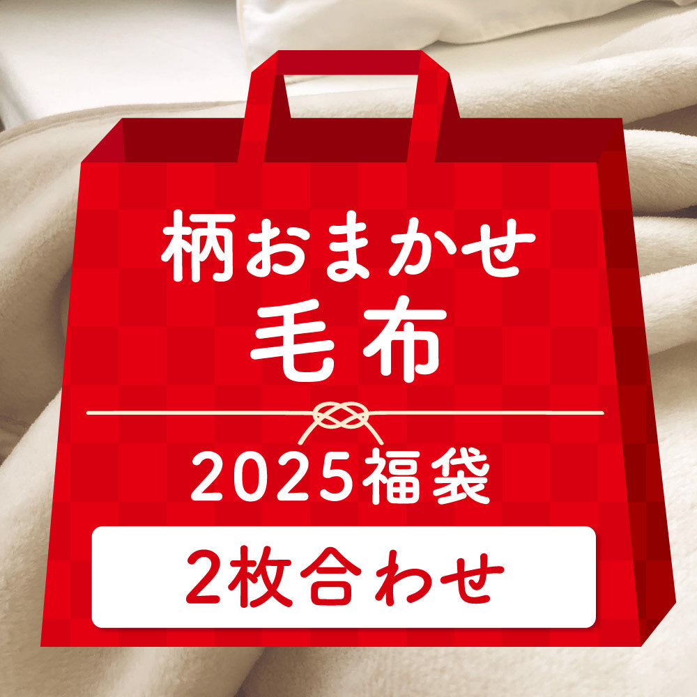 【2025福袋】2枚合わせ毛布