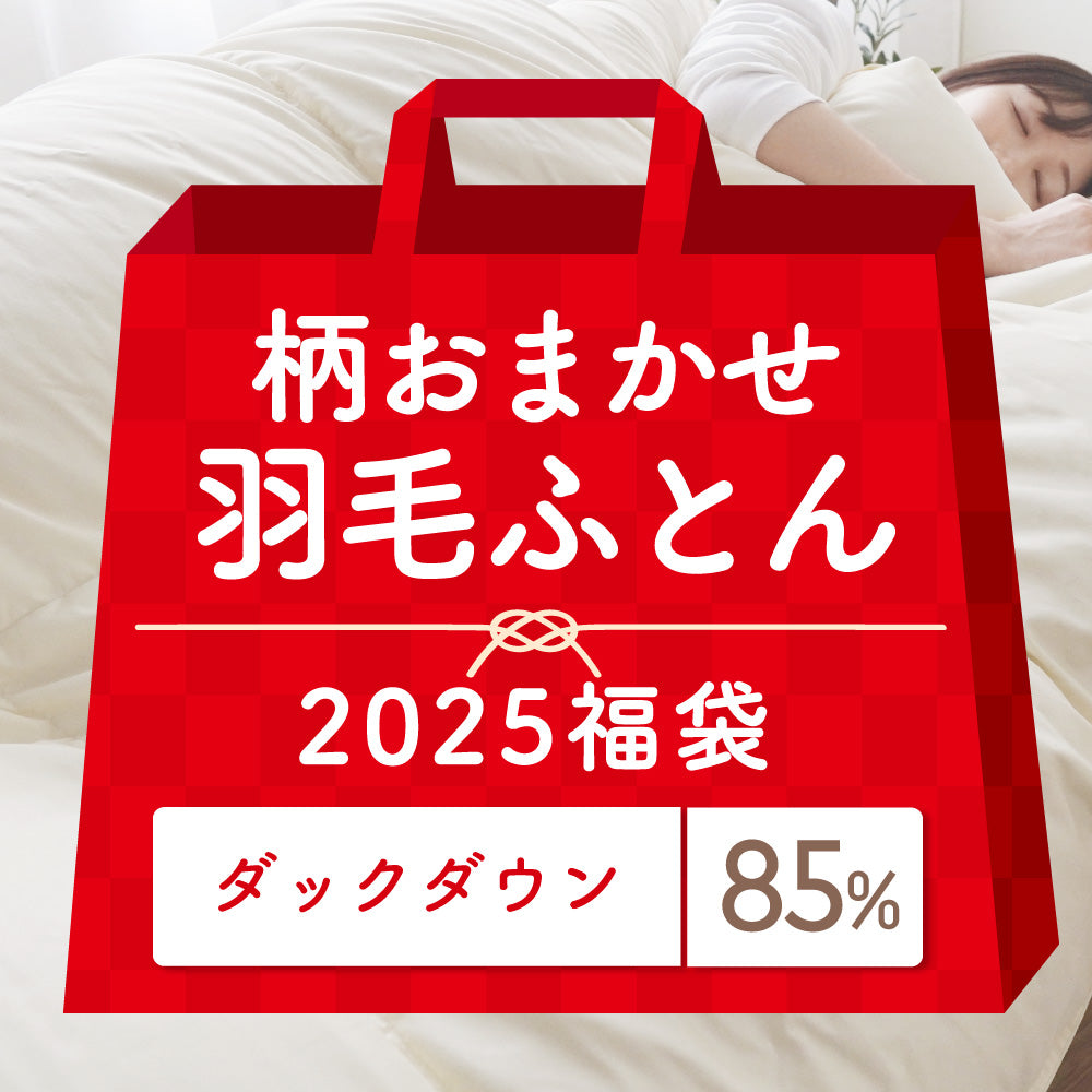 【2025福袋】羽毛掛けふとん/ダックダウン85％