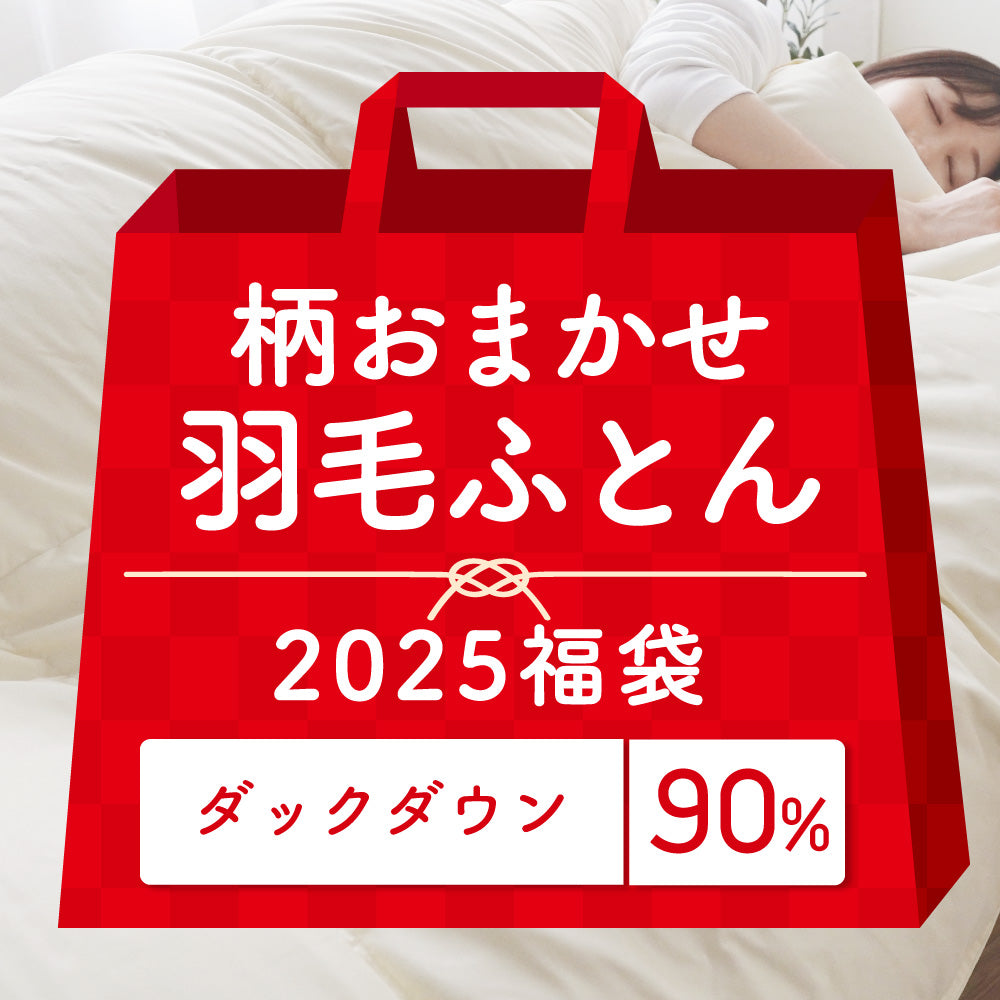 【2025福袋】羽毛掛けふとん/ダックダウン90％