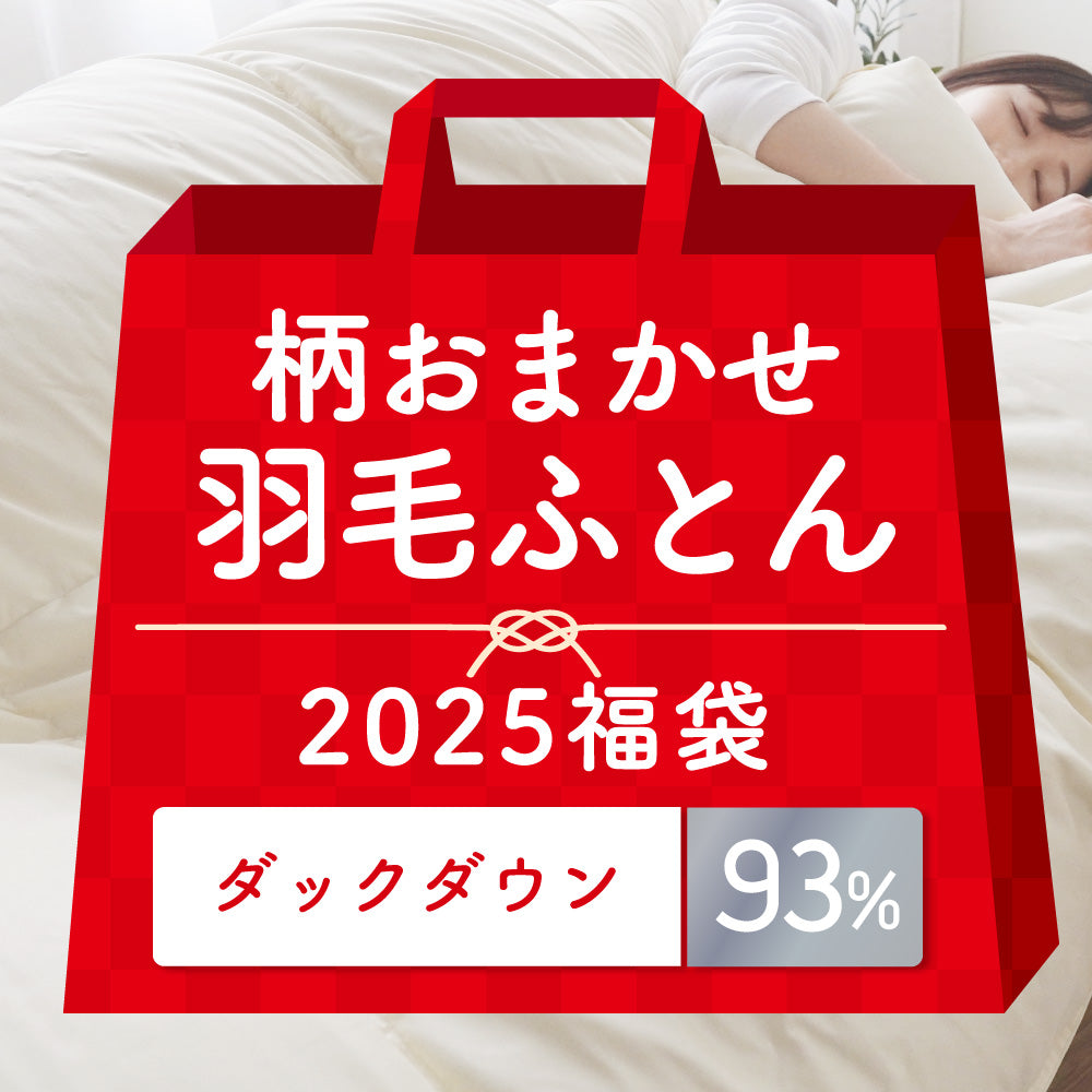 【2025福袋】羽毛掛けふとん/ダックダウン93％