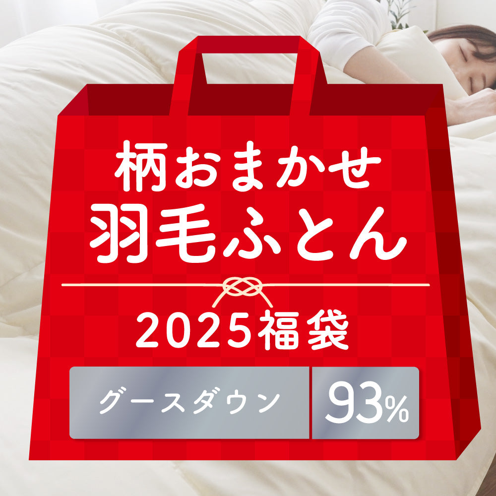 【2025福袋】羽毛掛けふとん/グースダウン93％