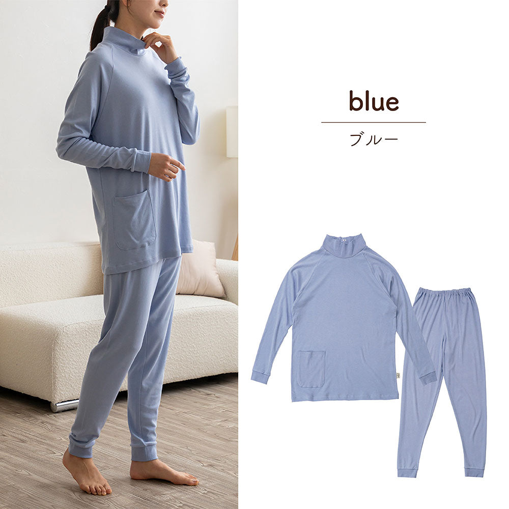 レディースパジャマ/スムースニット/プルオーバータイプ