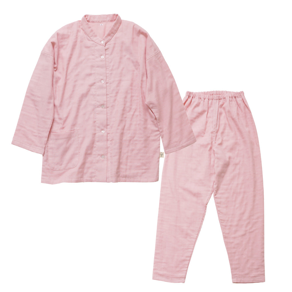 【予約商品】レディースパジャマ/3重ガーゼ