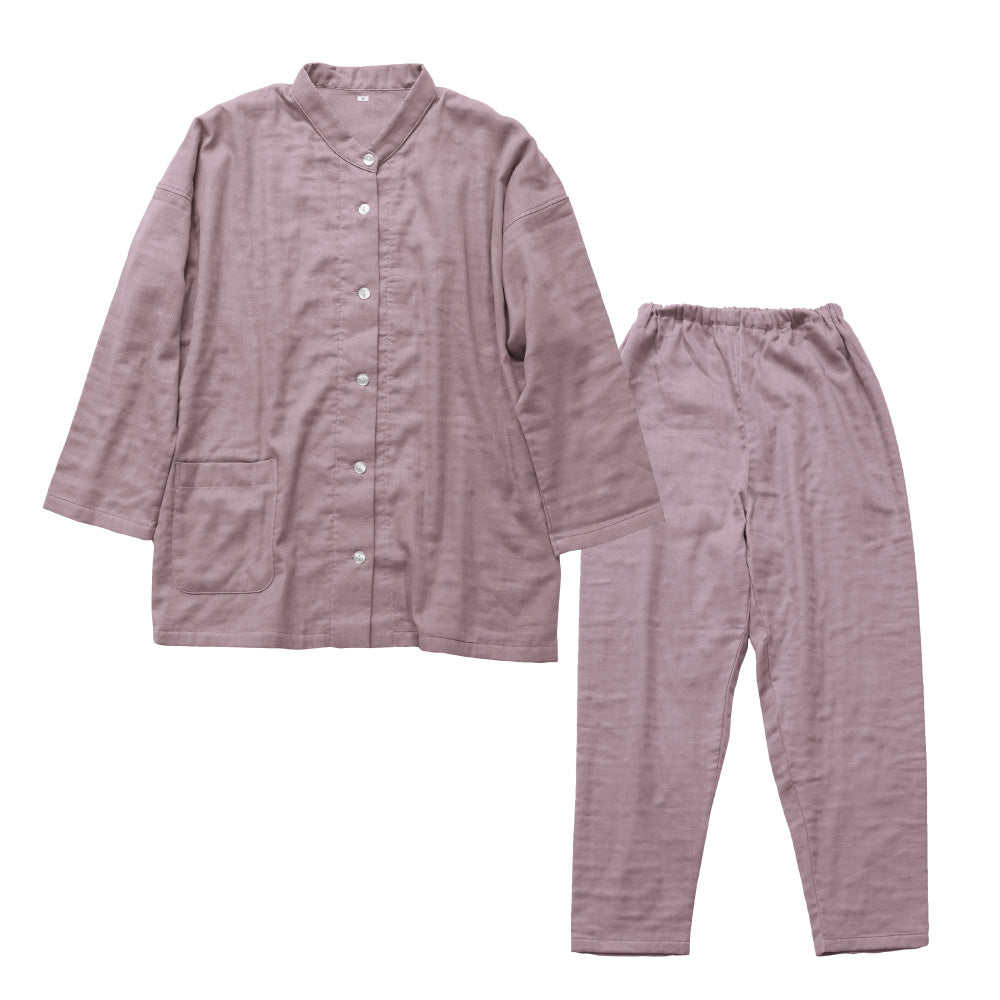 【予約商品】レディースパジャマ/3重ガーゼ