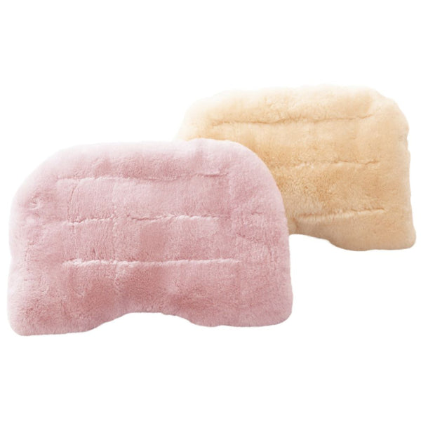 ロマンス小杉　ムートン枕　高さ調整可能　毛長28mm 63×43 日本製　ピンク ロマンス小杉 ムートン枕 高さ調整可能 毛長28mm 63×43 日本製