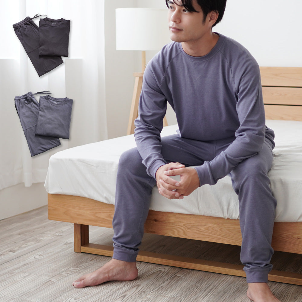【寝返りラクラク】リカバリーパジャマ メンズ リカバリーウエア 上下セット 疲労回復 ルームウェア 一般医療機器 ギフト プレゼント