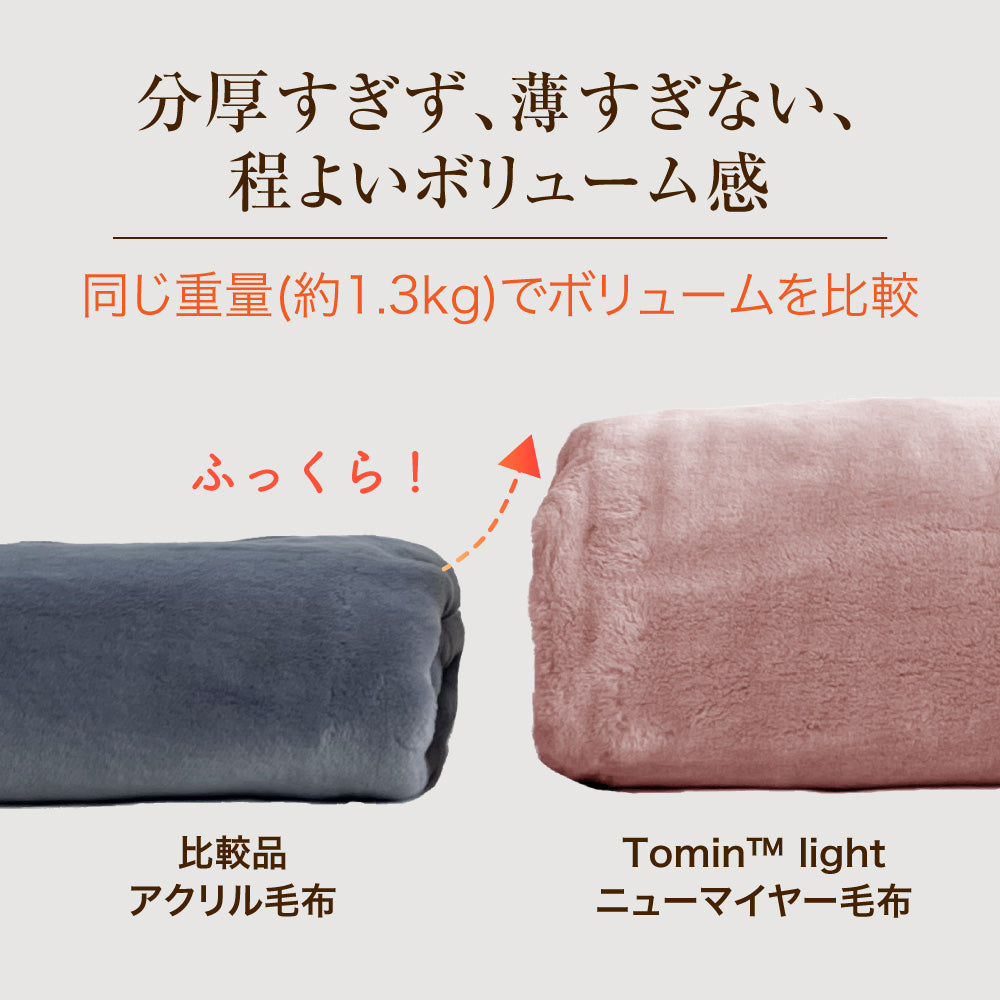 【お得な2枚セット】ニューマイヤー毛布