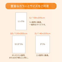 【お得な2枚セット】敷き毛布