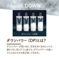 羽毛合い掛けふとん/ダックダウン