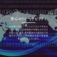 真綿入羽毛掛けふとん/ダウン93％